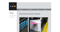 Desktop Screenshot of bmdruck.ch